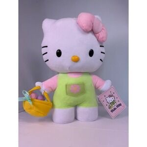 NWT Hello Kitty 2026 Easter Greeter with Green dress holding an Easter basket